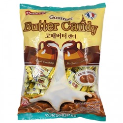 Леденцовая карамель Сливочный вкус Gourmet Butter Candy Melland, Корея, 430 г Акция