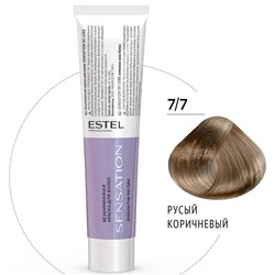 Крем-краска для волос 7/7 Русый коричневый DeLuxe Sensation ESTEL 60 мл
