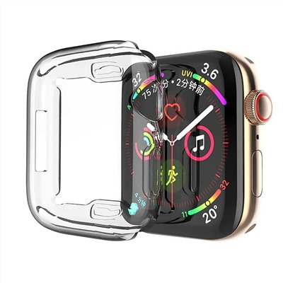 Чехол для часов - TPU Case для "Apple Watch 41 mm" (transparent)