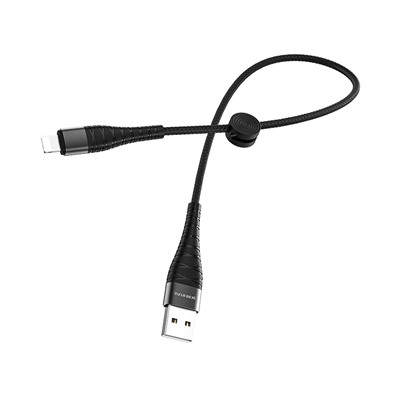 Кабель USB - Apple lightning Borofone BX32 Munificent  25см 2,4A  (black)