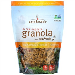 Erin Baker's, Ultra Protein Granola with Pea Protein, Peanut Butter, 12 oz (340 g)