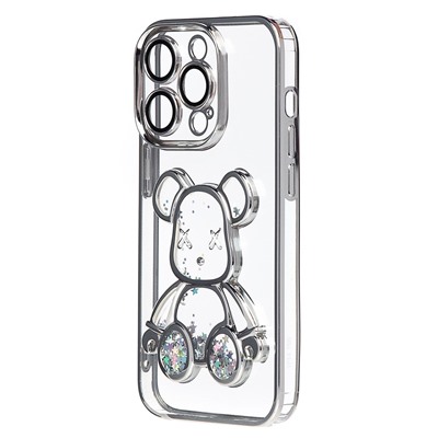 Чехол-накладка - SC329 для "Apple iPhone 14 Pro Max" (silver)