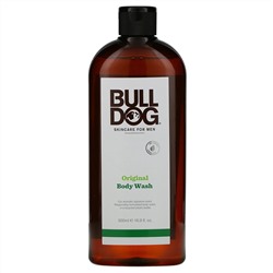 Bulldog Skincare For Men, Body Wash, Original, 16.9 fl oz (500 ml)