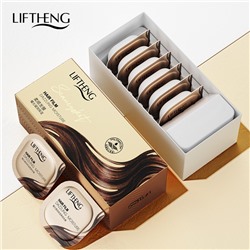 Набор масок для волос с экстрактом фрезии LIFTHENG Hair Film Dazzling Moisture,  6 шт. * 12 гр.
