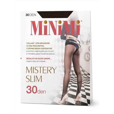 MiNi-Mistery SLIM 30/1 Колготки MINIMI Mistery SLIM 30 утяжка/шов