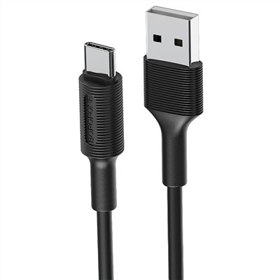 Кабель USB - Type-C Borofone BX1  100см 2A  (black)