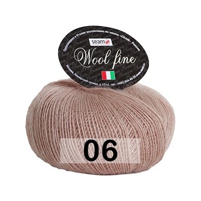 Пряжа Сеам Wool Fine