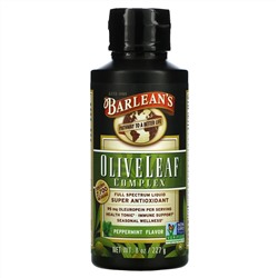 Barlean's, Olive Leaf Complex, Peppermint, 8 oz ( 227 g)