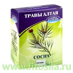 Сосна, почки, 50 г, коробочка, чайный напиток