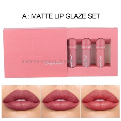 Набор блесков для губ Dragon Ranee Stone Lipgloss Set #A (106)