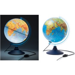 Глобус 25 см физический с подсветкой Классик Евро Ке012500189 Globen