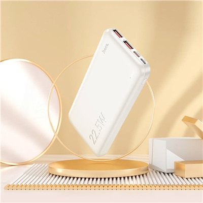 Внешний аккумулятор Hoco J101 PD QC 10000mAh Micro USB/USB*2/USB Type-C (white)