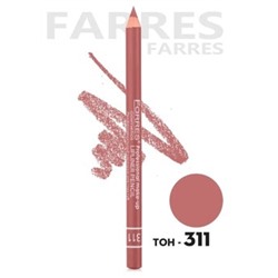 Farres Карандаш для губ матовый тёмно-розовый MB011-311