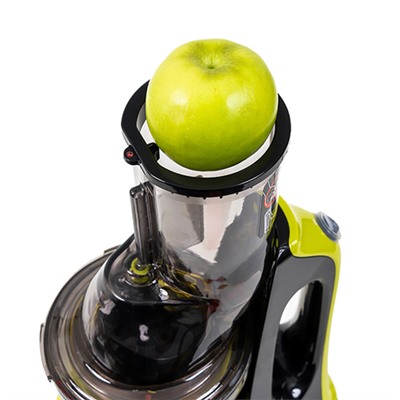 Соковыжималка шнековая холодного отжима JM7002/GA, зелёное яблоко Oursson, 5.7 кг