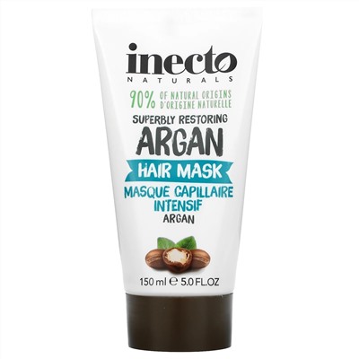 Inecto, Superbly Restoring Argan, Hair Mask, 5.0 fl oz (150 ml)