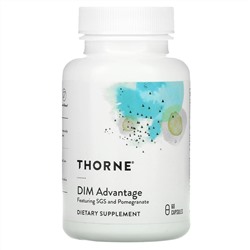 Thorne Research, DIM Advantage, 60 капсул