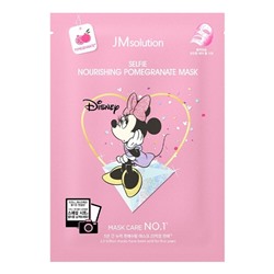 JMSolution Маска тканевая с экстрактом граната / Disney Collection Selfie Nourishing Pomegranate Mask, 30 мл