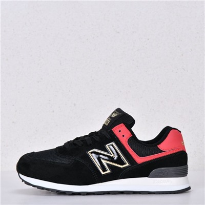 Кроссовки New Balance 574 цвет черный арт 107-39