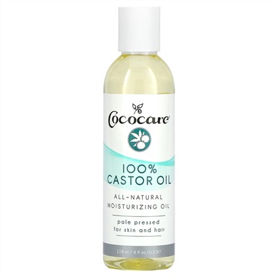 Cococare, 100% Castor Oil, 4 fl oz (118 ml)