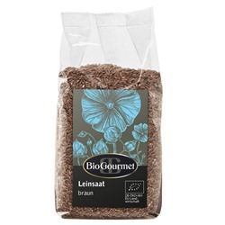 Семена льна, коричневые BioGourmet, 250 г