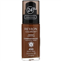 Revlon, Макияж для комбинированной и жирной кожи Colorstay, оттенок мокко 450, 30 мл