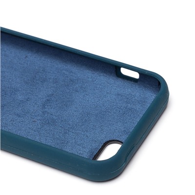Чехол-накладка ORG Soft Touch для "Apple iPhone 5/iPhone 5S/iPhone SE" (dark blue)