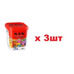 NAN Корея концентрированный стиральный порошок для Цветного белья 700гр 3шт