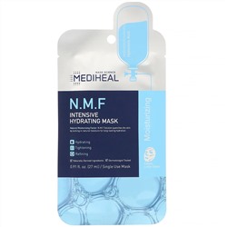 Mediheal, N.M.F, тканевая маска для интенсивного увлажнения, 5 шт., по 27 мл (0,91 жидк. унции)
