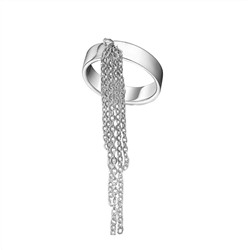 Кольцо из серебра без вставки, Ю-10529р