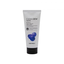 Tony Moly Пенка для умывания с экстрактом черники Clean Dew BlueBerry Cleanser