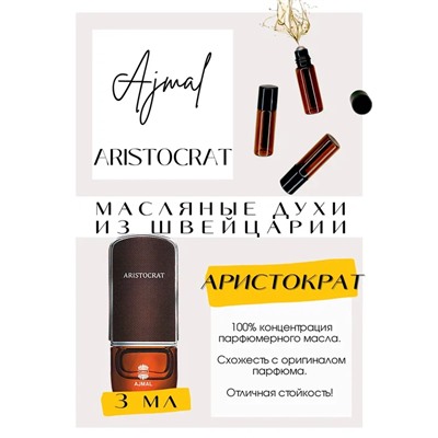 Aristocrat for men / AJMAL