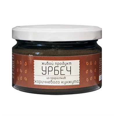 Урбеч из семян коричневого кунжута Живой продукт, 225 г