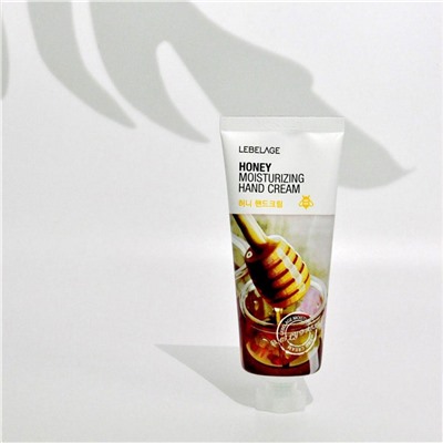 Lebelage Увлажняющий крем для рук с экстрактом мёда / Honey Moisturizing Hand Cream, 100 мл