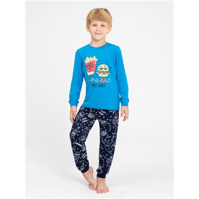 Пижама для мальчика Cherubino CWKB 50135-42 Синий