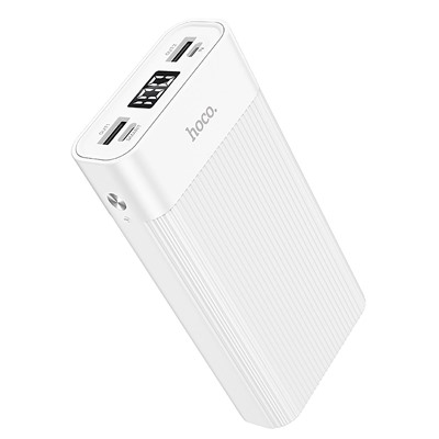 Внешний аккумулятор Hoco J85 (повр. уп.) 20000mAh Micro/Type-C/USB*2 (white)