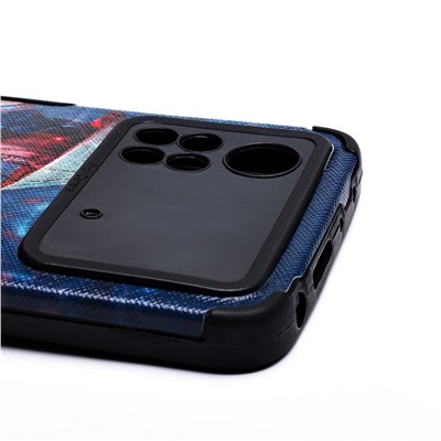 Чехол-накладка - SC310 для Xiaomi Poco X4 Pro 5G" (007) (black)