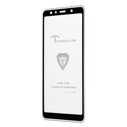 Защитное стекло Full Screen Brera 2,5D для "Samsung SM-A750 Galaxy A7 2018" (black) (black)