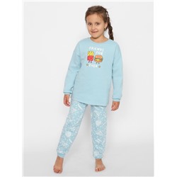 Пижама для девочки Cherubino CWJG 50156-43 Голубой