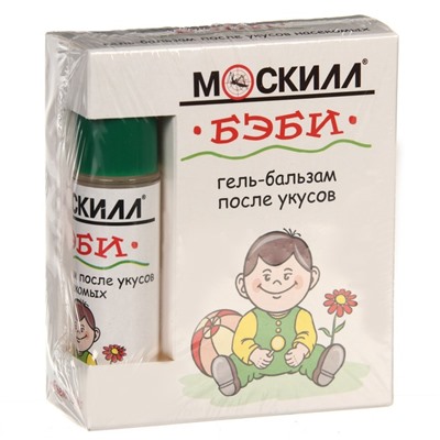 Гель-Бальзам после укусов Москилл Roll-on, Baby, 12 мл