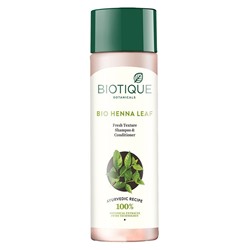 Bio Henna Leaf Fresh Texture Shampoo/ Биотик Био Шампунь С Хной 120мл