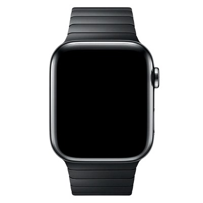 Ремешок - ApW34 металл блочный на застежке Apple Watch 38/40/41 mm (black)