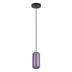 5053/1 PENDANT ODL24 311 черный/сиреневый/металл Подвес GU10 LED 4W OVALI