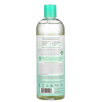 Babo Botanicals, Eucalyptus Remedy, Plant Based 3-In-1 Shampoo, Bubble Bath & Wash, 15 fl oz (450 ml)