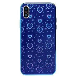 Чехол-накладка - STC002 для "Apple iPhone X/iPhone XS" (002) (blue)