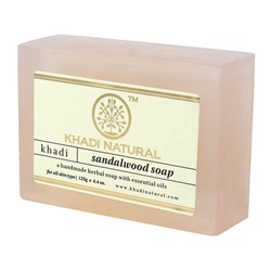 Khadi Sandal Wood Soap / Кхади Мыло "Сандаловое Дерево" 125г.