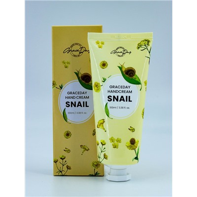 GRACE DAY - КРЕМ ДЛЯ РУК С МУЦИНОМ УЛИТКИ SNAIL HAND CREAM, 100 ML