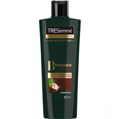 Шампунь для волос TRESemmé Botanique Nourish & Replenish Shampoo with Coconut Oil&Aloe Vera с экстрактами кокоса и алое вера , 400 мл (Увлажняющий)