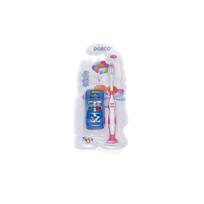 Зубная щетка детская №109А с игрушкой(машина)