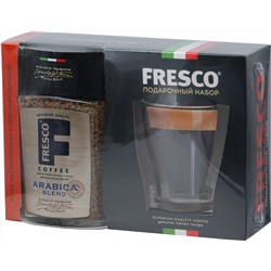 Fresco. Подарочный набор Arabica Blend + кружка 100 гр. карт.упаковка