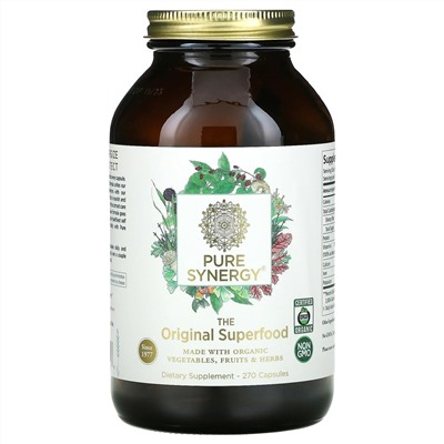 Pure Synergy, The Original Superfood, 270 Capsules